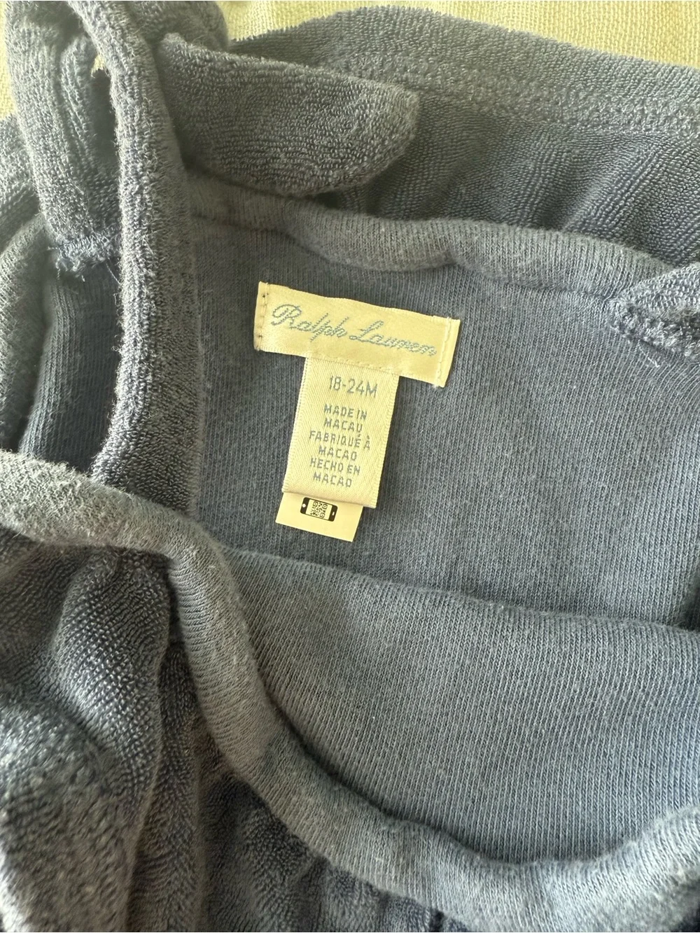 Ralph Lauren soft terry